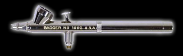 MODEL 100-G DOUBLE ACTION, INTERNAL MIX, GRAVITY FEED